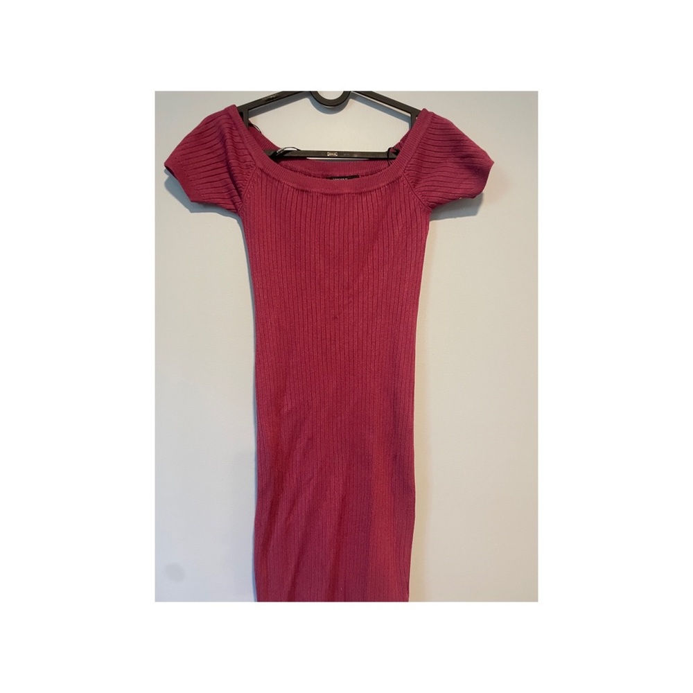 Forever 21 purple bodycon dress